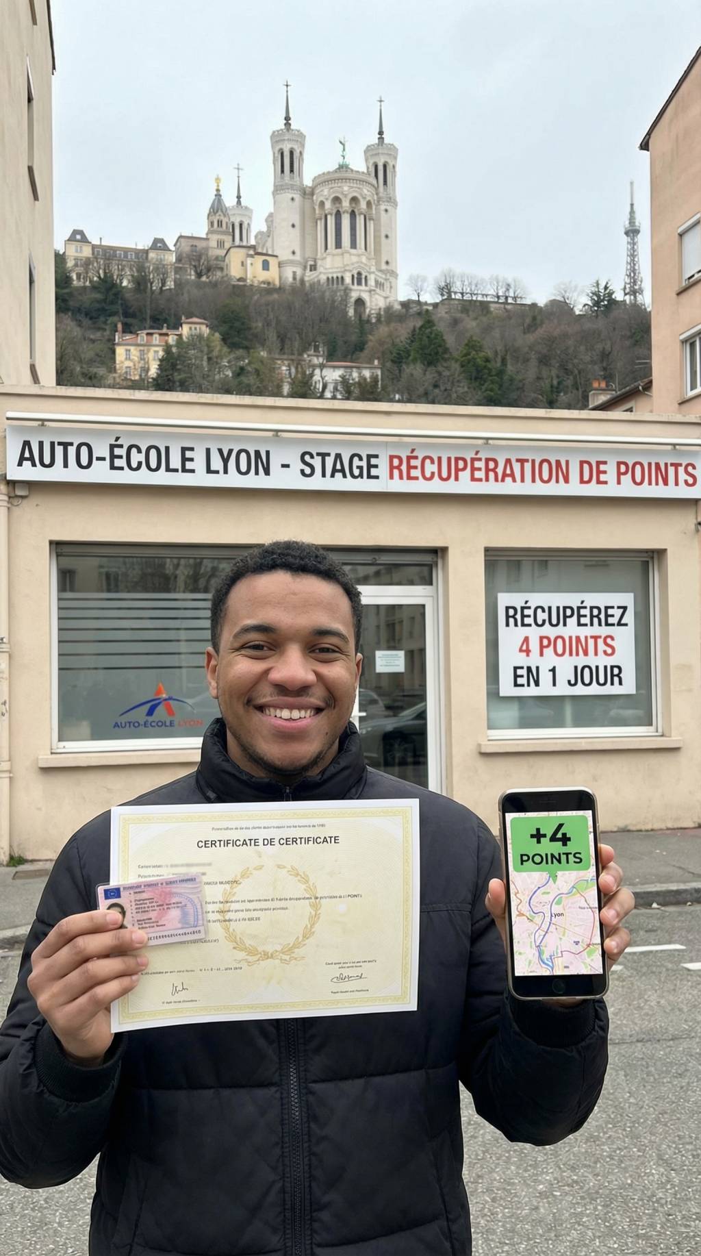 Stage récupération point permis Lyon comment choisir son centre et récupérer 4 points en une journée