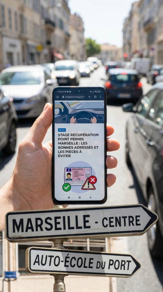 Stage récupération point permis Marseille les bonnes adresses et les pièges à éviter