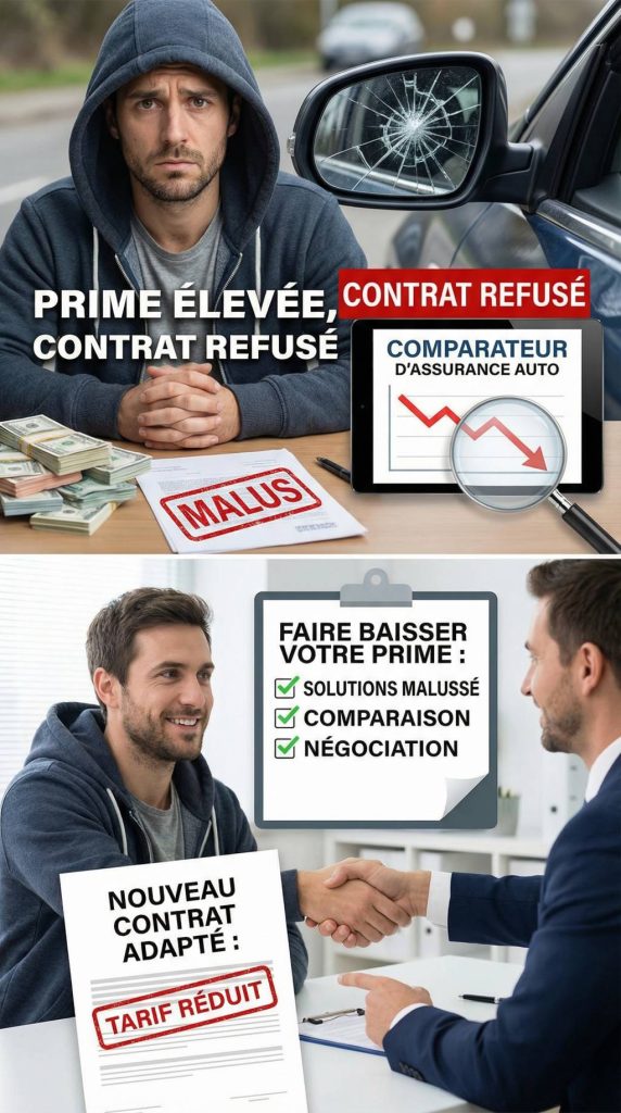 Assurance auto malussé comment faire baisser votre prime et trouver un contrat adapté