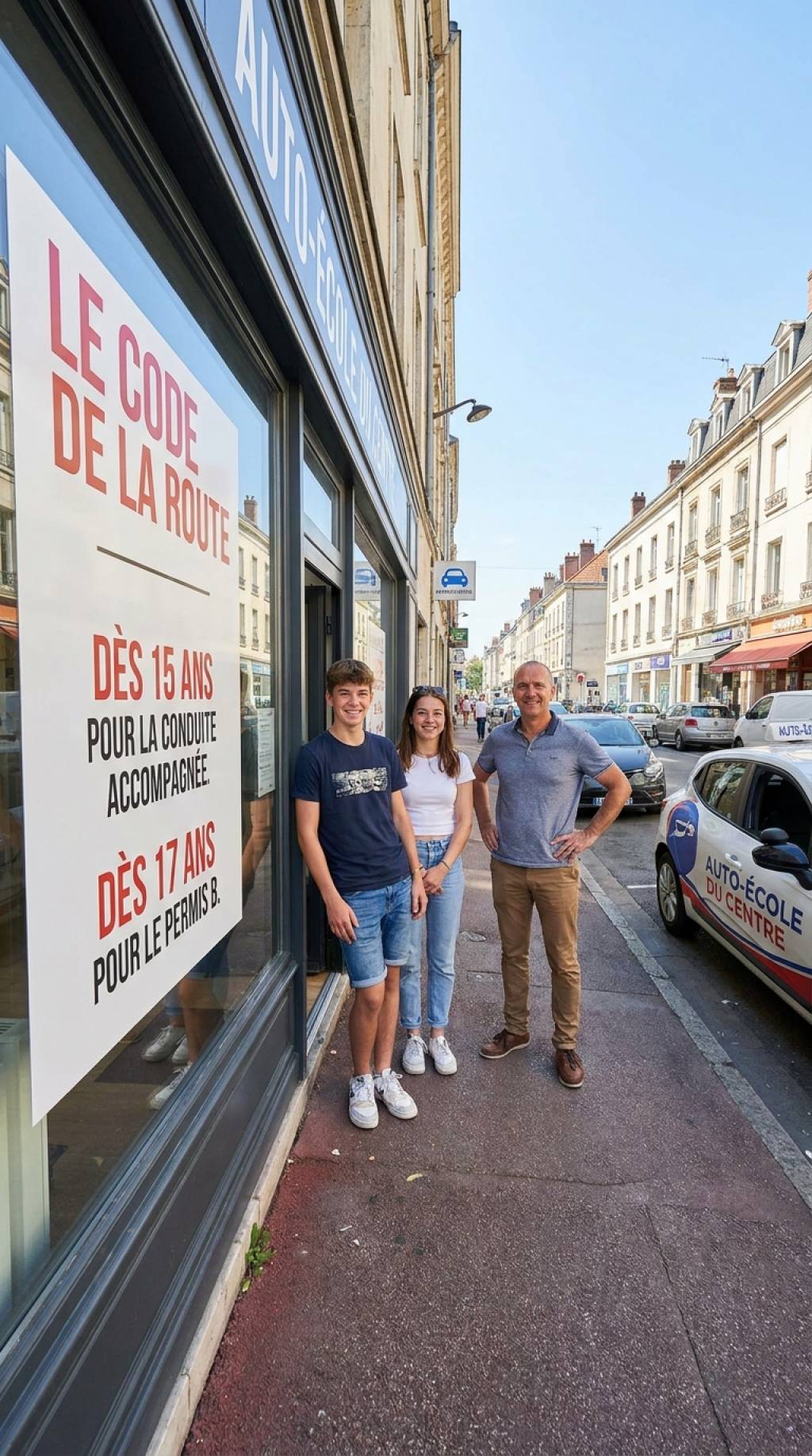 A quel âge on peut passer le code en France ?